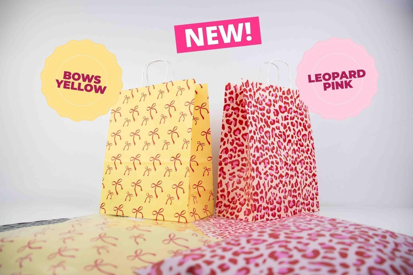 Bows Yellow & Leopard Pink: de nieuwe collecties die jouw verpakking laten stralen