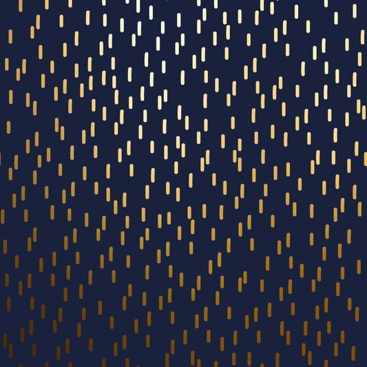 Inpakpapier Midnight Drizzle 30cm x 100mtr