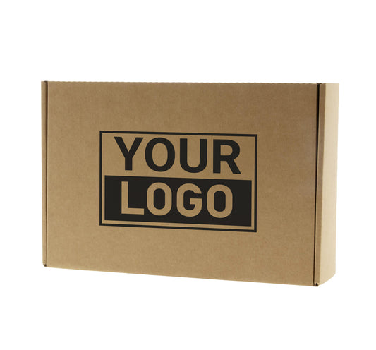 Postdozen bedrukken Bruin 380x300x140mm
