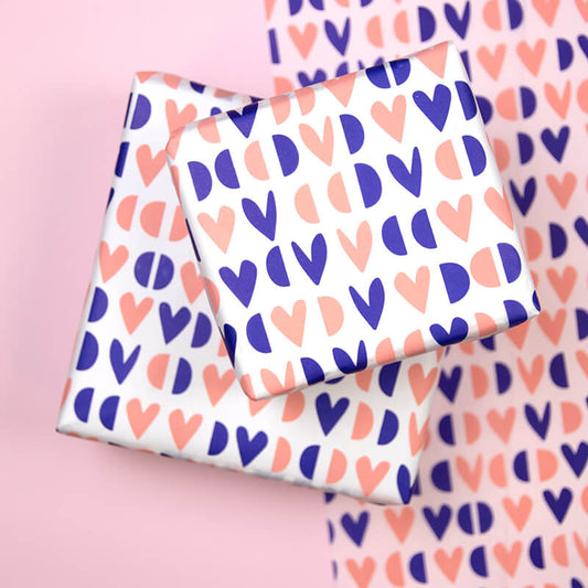 Vloeipapier 35x50cm Happy Hearts