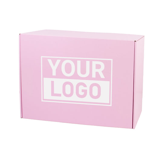Postdozen bedrukken Pink Lavender 380x300x140mm
