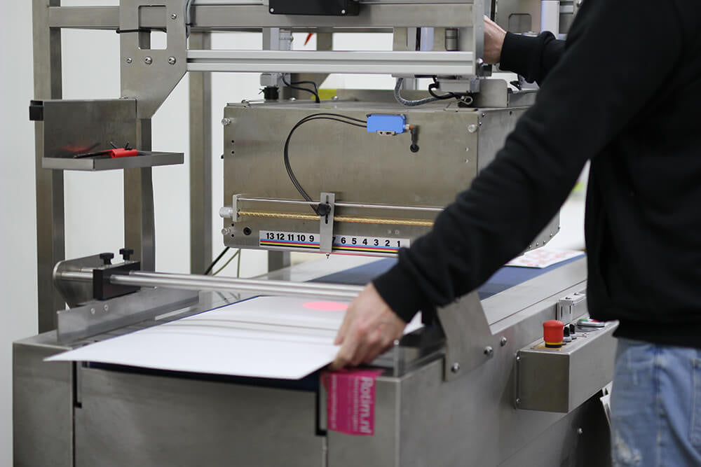 Een kijkje in het bedrijf van Rotim Verpakkingen; inhouse printing