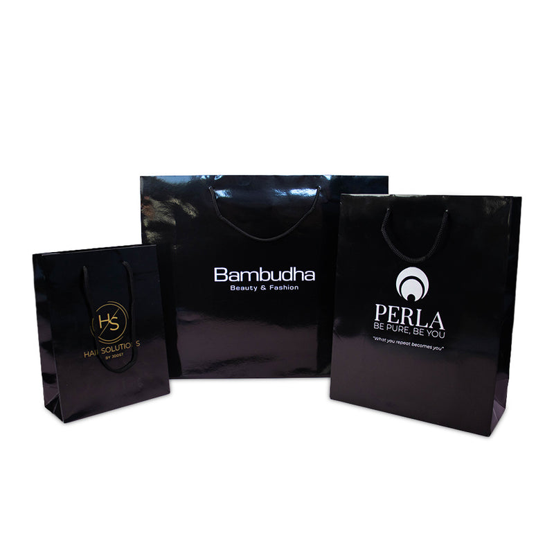 Cadeautasje bedrukken Zwart A3