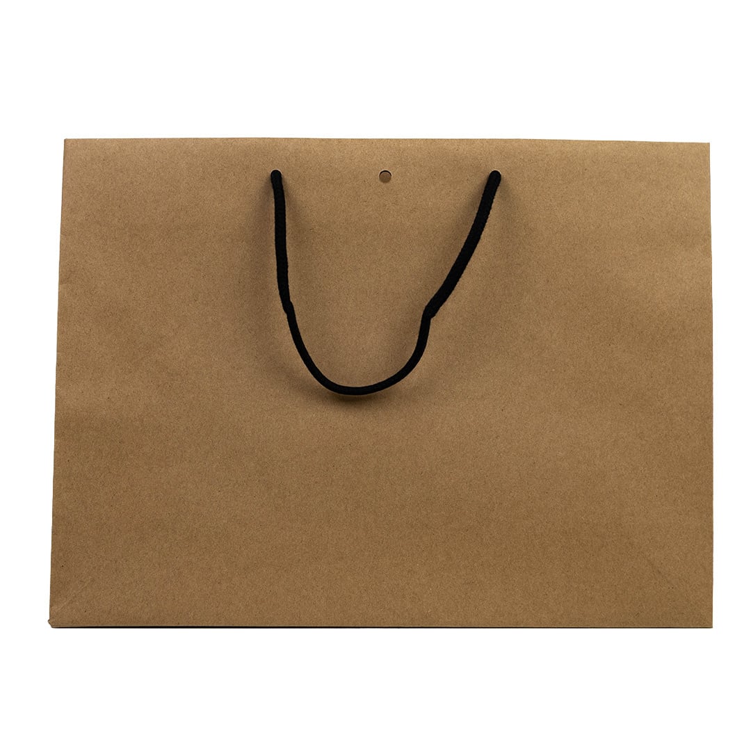10x cadeautasjes Bruin A3