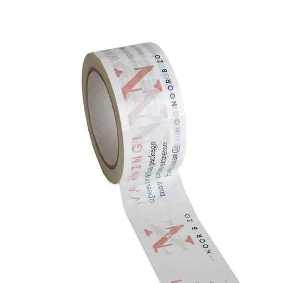 PVC tape 2  kleuren bedrukt