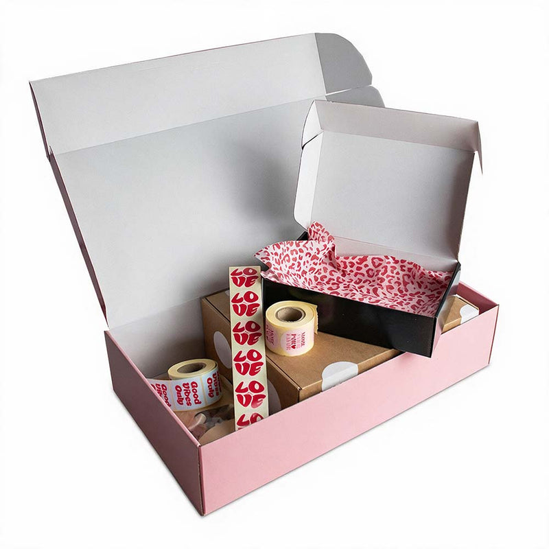 25x postdozen Oud Roze 610x329x135mm
