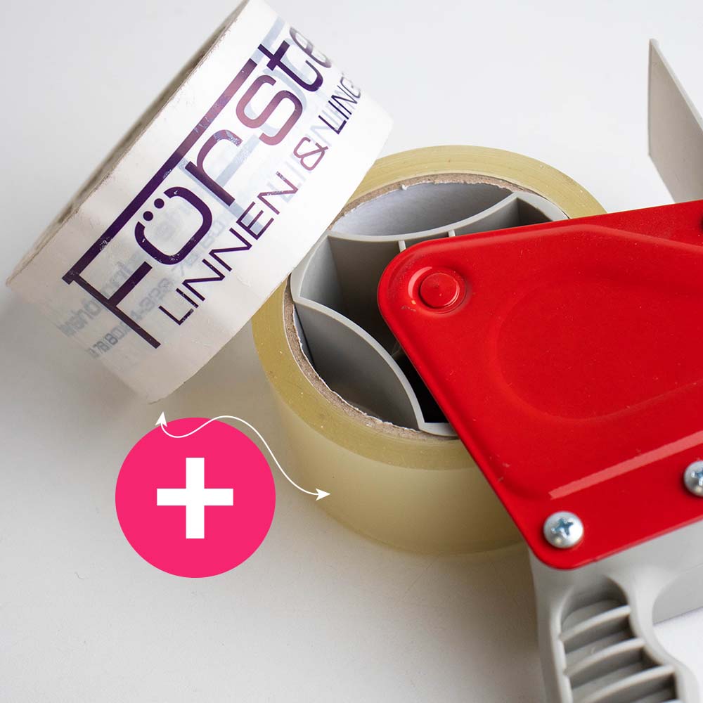 PVC tape 1  kleur bedrukt