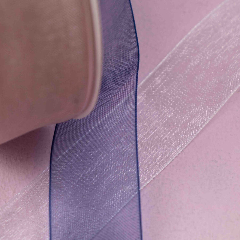 Organza lint Wit 25mm x 50m