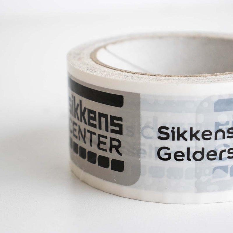 PVC tape 3  kleuren bedrukt