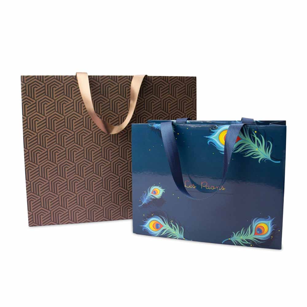 Luxe papieren tas bedrukken 31x12x24cm