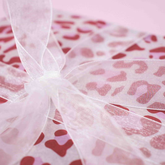 Organza lint Wit 25mm x 50m