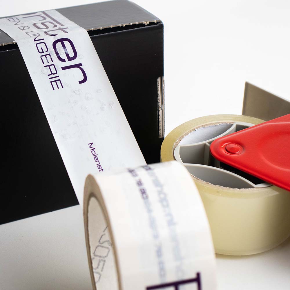 PVC tape 1  kleur bedrukt