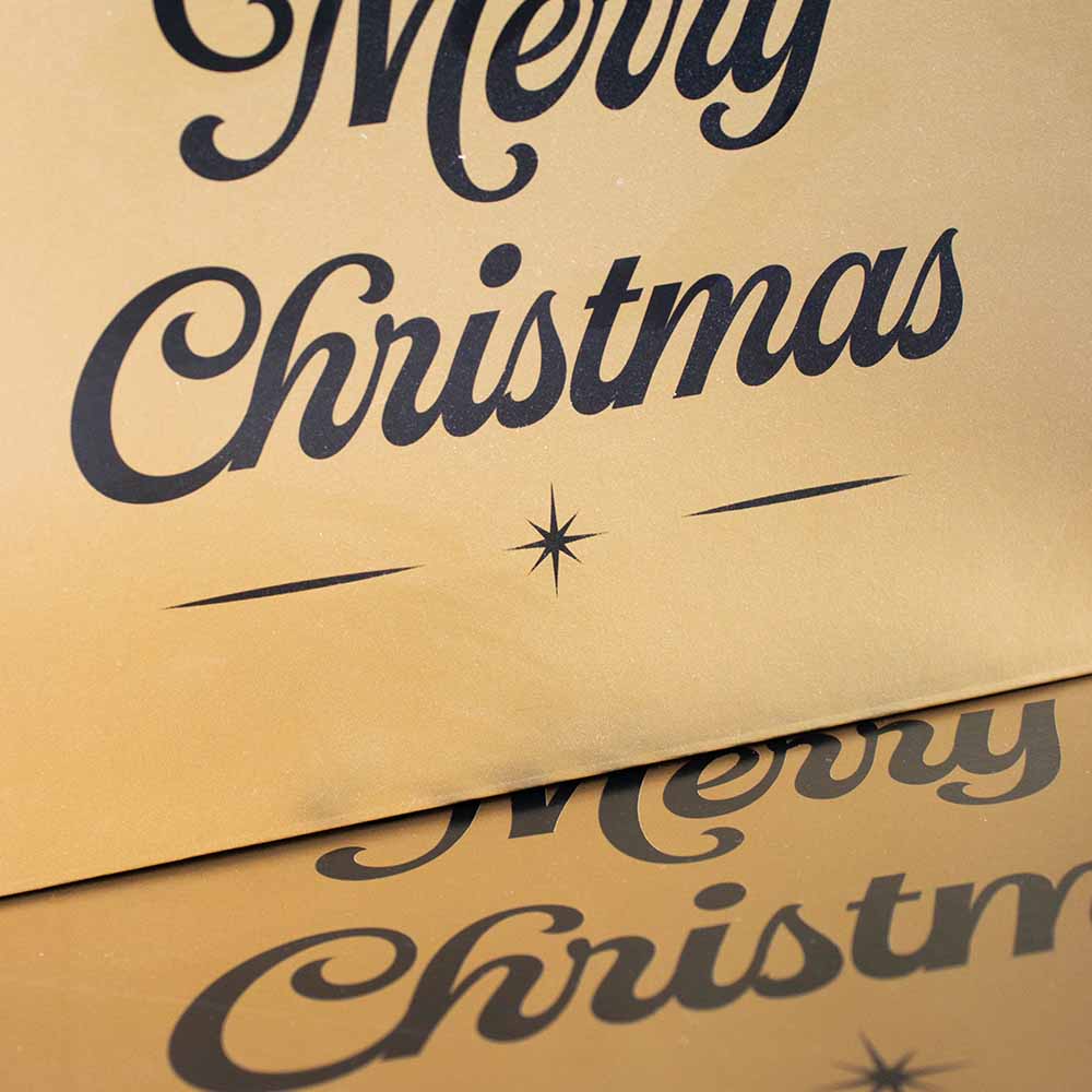 Kerstdozen Goud 280x190x75mm