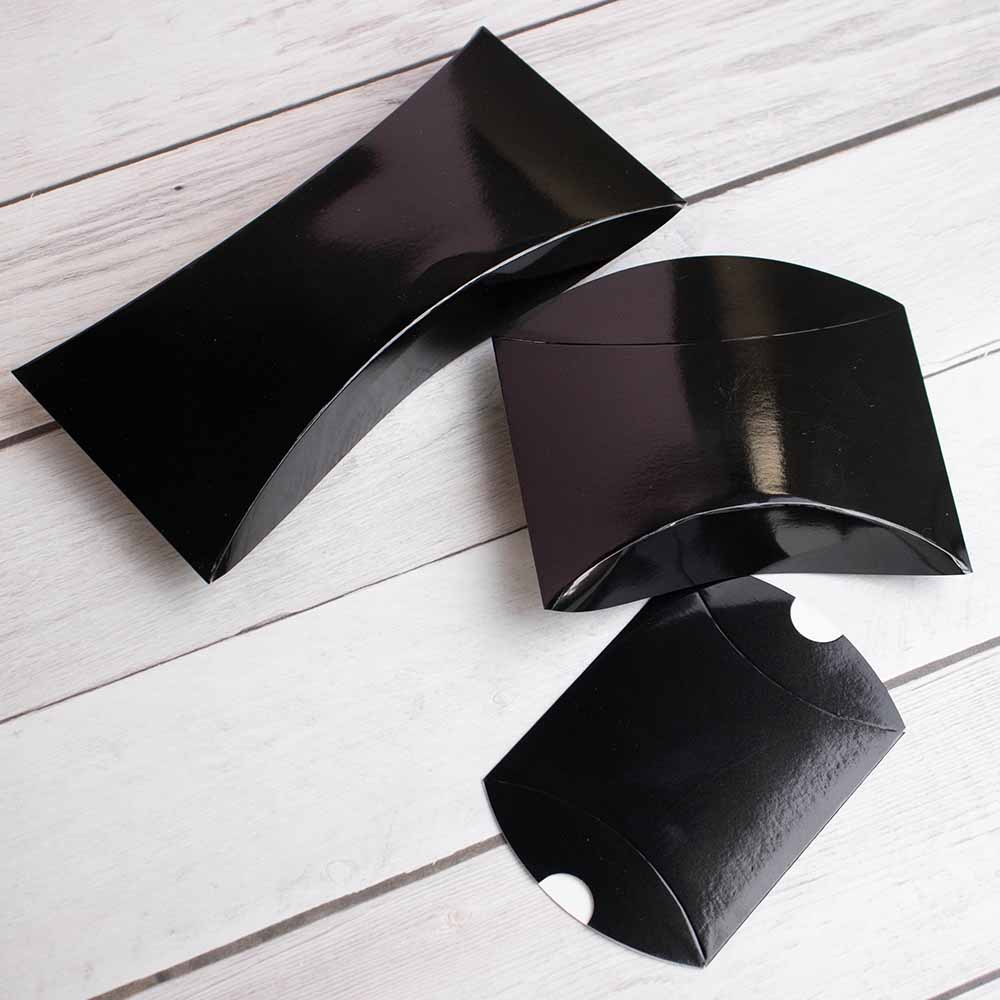 Gondeldoos bedrukken Zwart 105x95x30mm