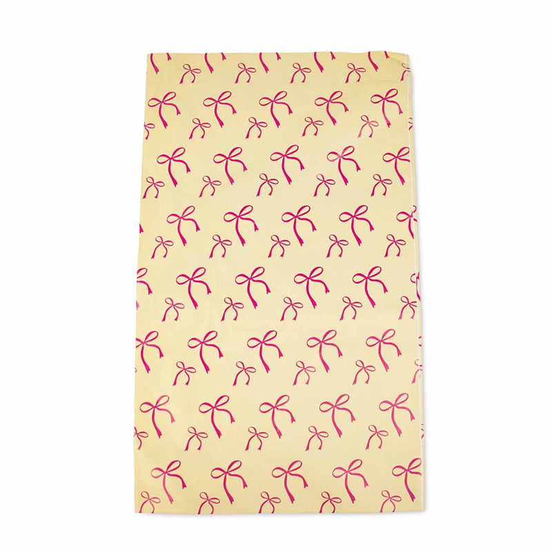 100x verzendzakken Bows Yellow Small
