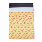 100x verzendzakken Bows Yellow Medium