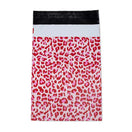 100x verzendzakken Leopard Pink Small