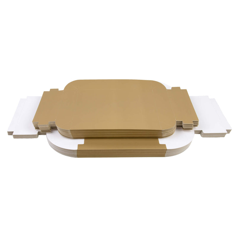 Geschenkdoos bedrukken Goud 200x150x80mm - Metallic