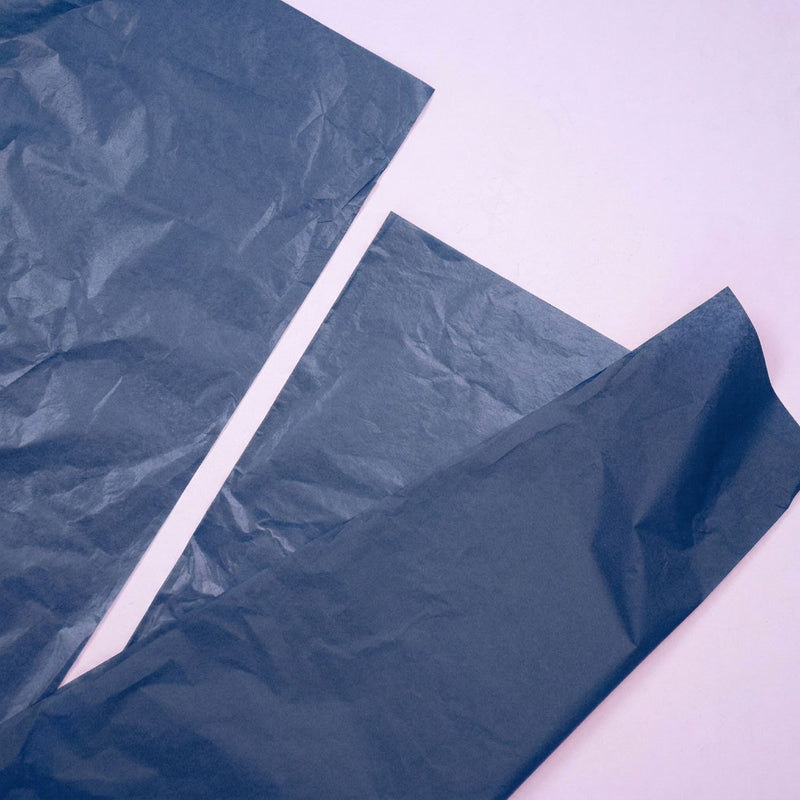 Vloeipapier 50x70cm donker blauw