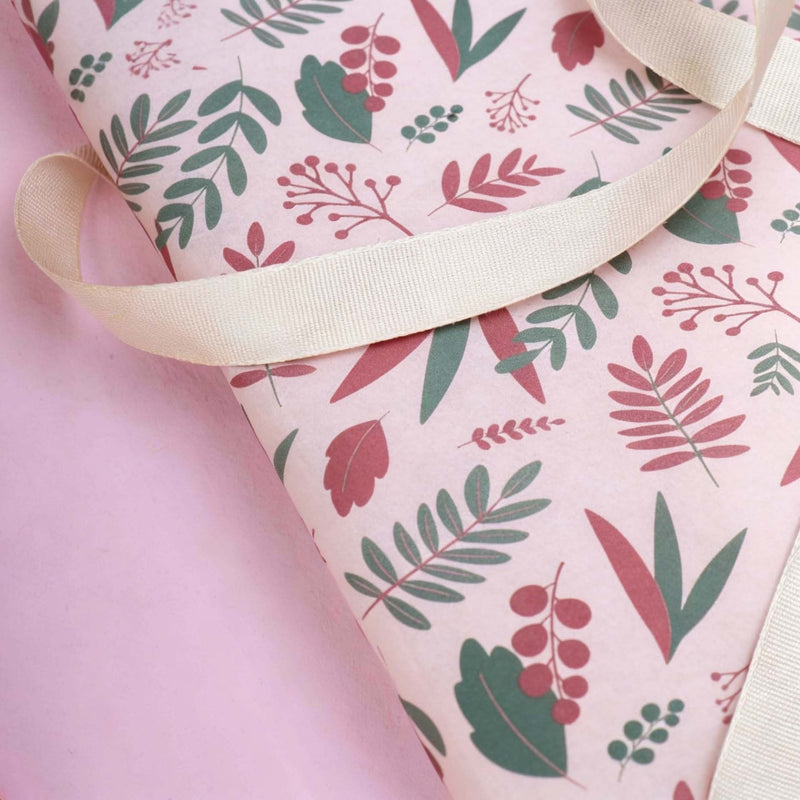 Vloeipapier 35x50cm Botanic Pink