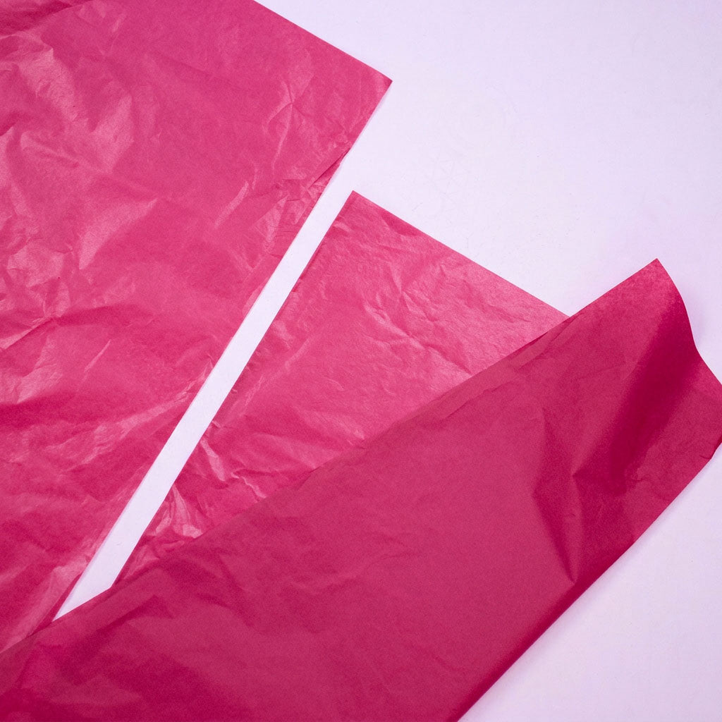 Zijdepapier gekleurd 50x70cm fuchsia