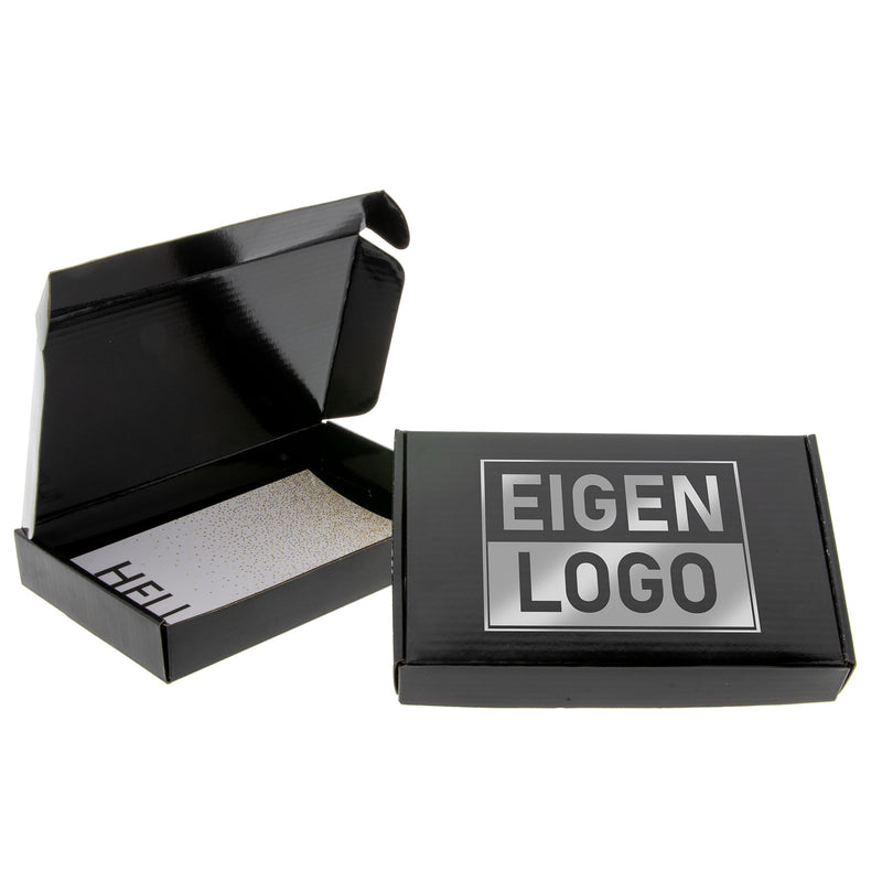 Brievenbusdozen bedrukken Zwart A6