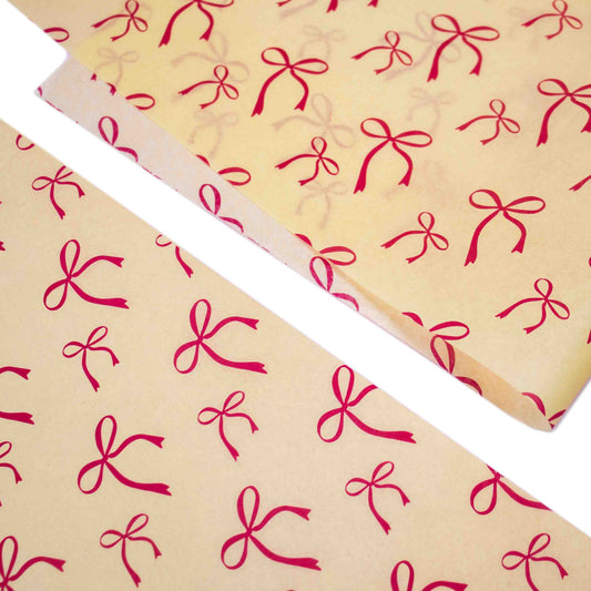 Vloeipapier 35x50cm Bows Yellow