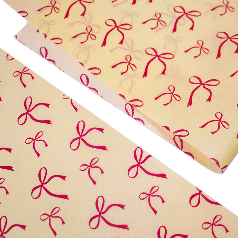 Vloeipapier 35x50cm Bows Yellow