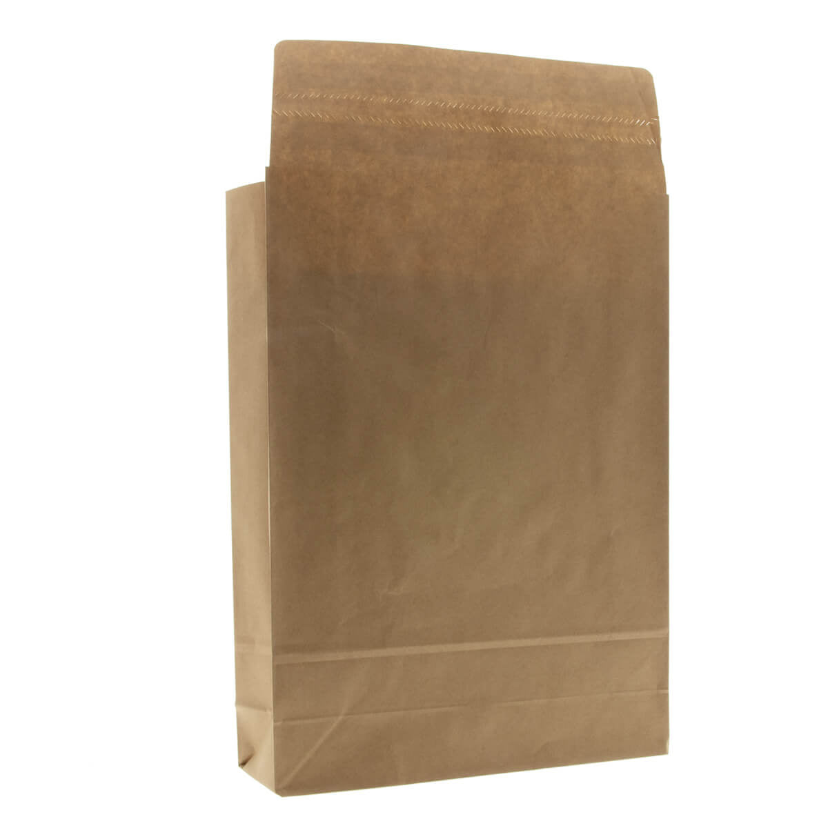 50x Papieren verzendzakken + zijvouw/bodem Medium