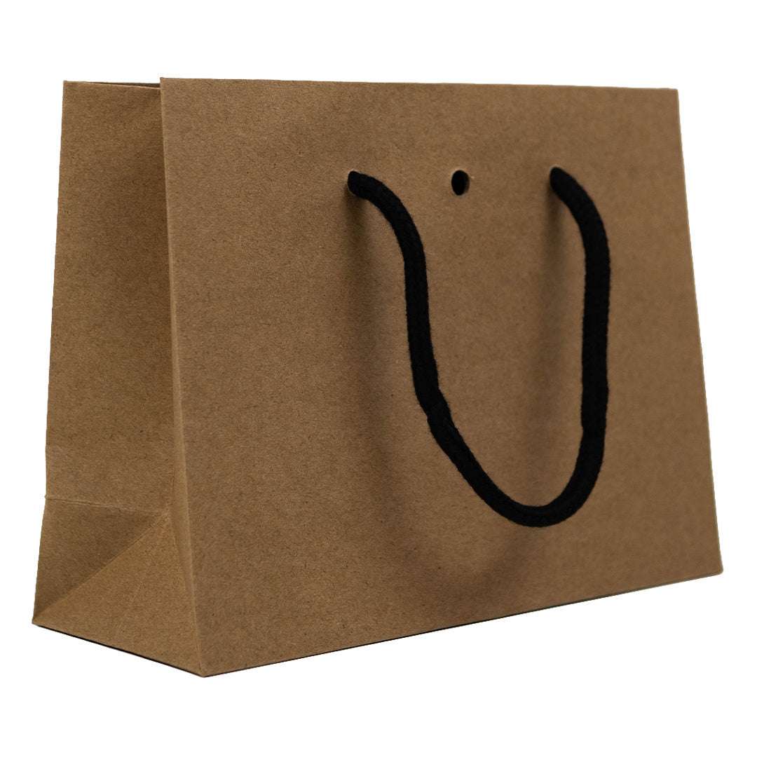 10x cadeautasjes Bruin A5