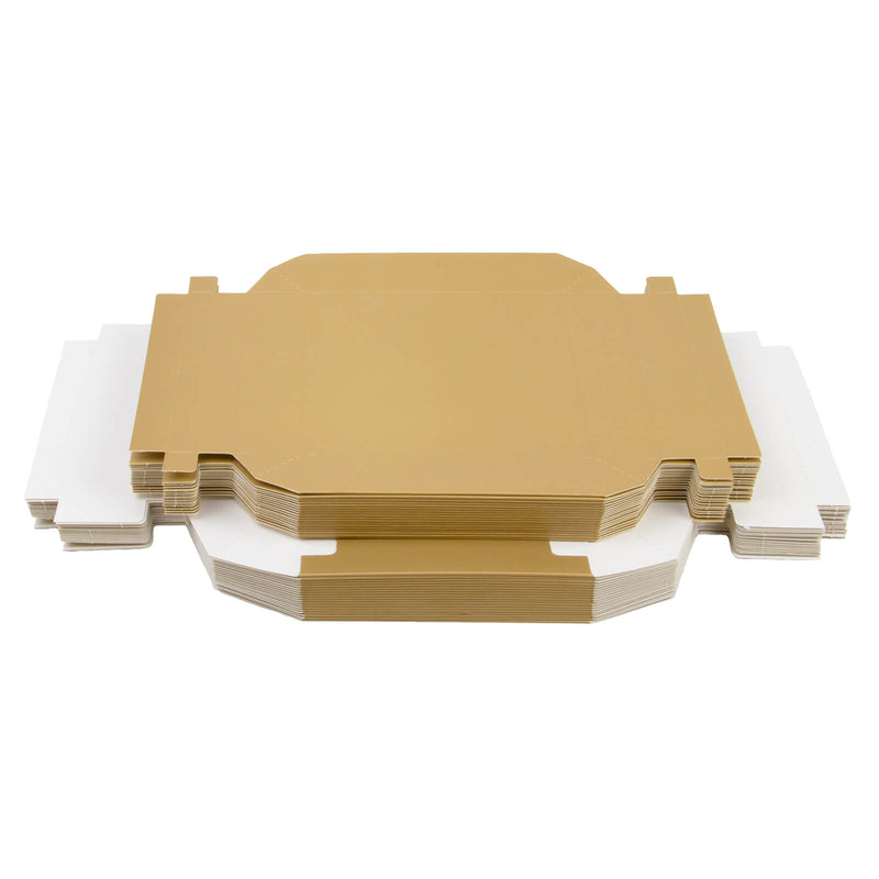 20x Geschenkdoos Mat Goud 125x125x55mm