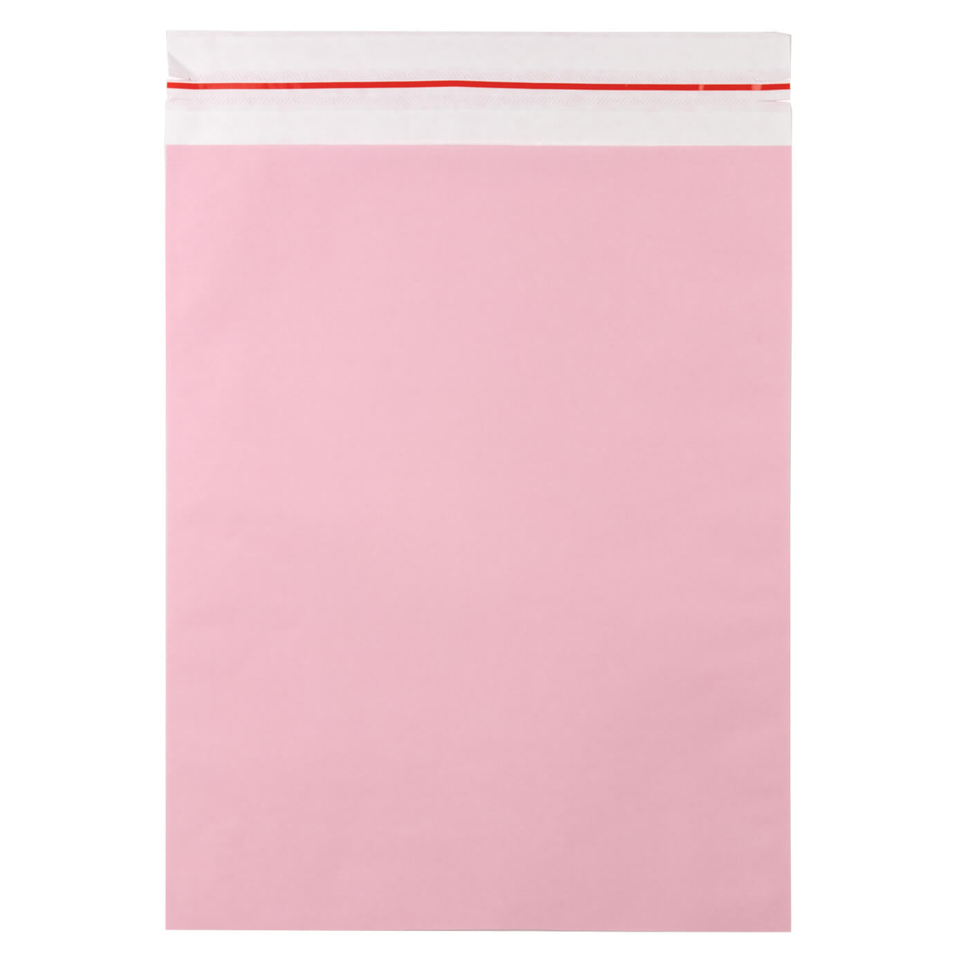 50x Papieren verzendzak Roze Large