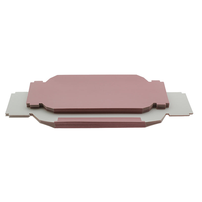 Geschenkdoos bedrukken Roze 355x168x94mm  - Metallic