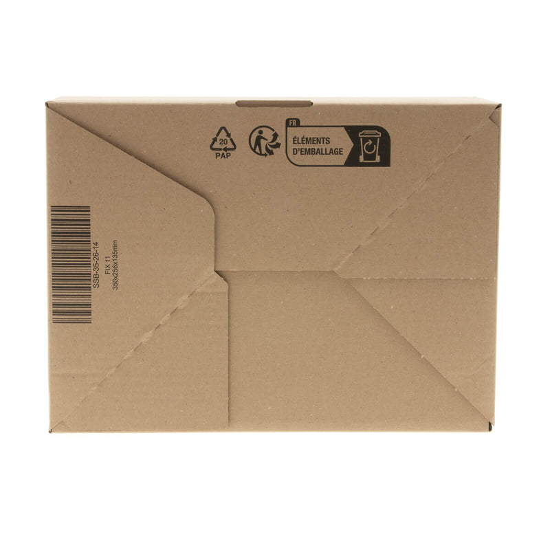 Verzenddozen met autolock bodem 350x256x135mm