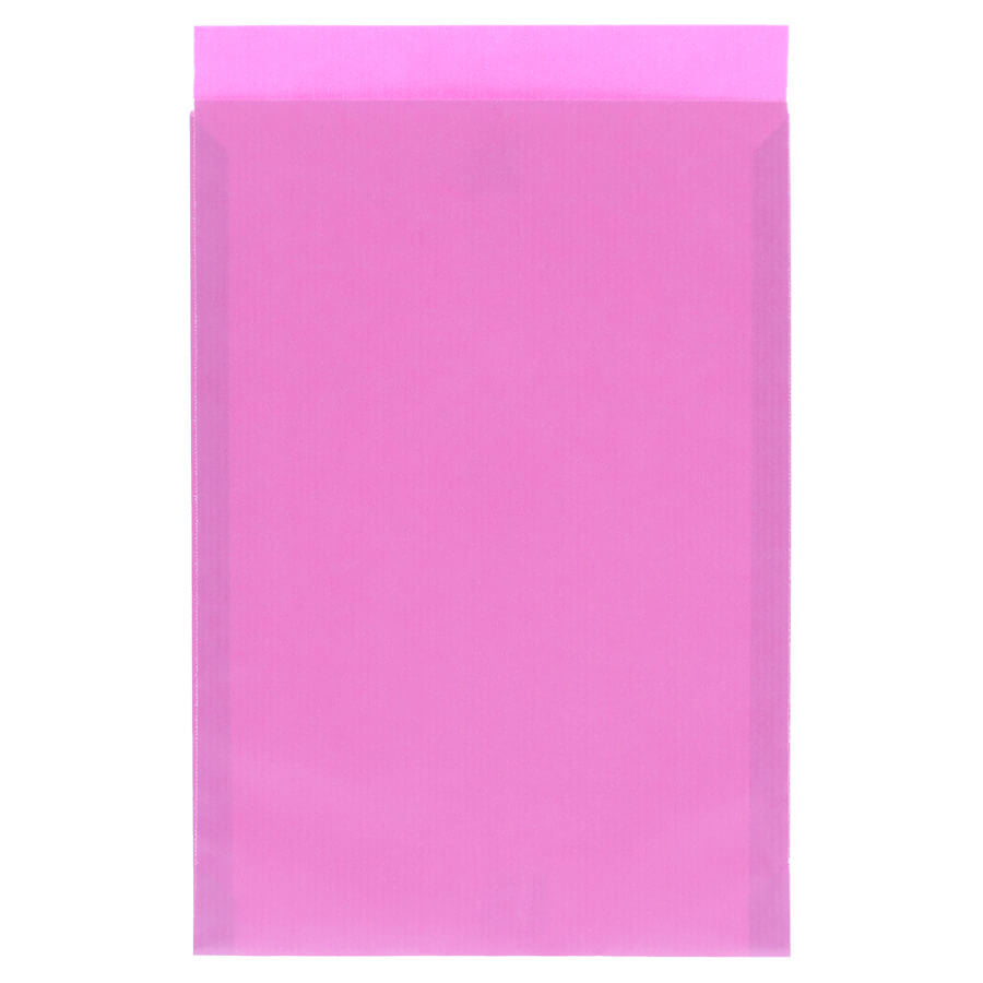 200 x Papieren Zakjes Roze 17x25cm