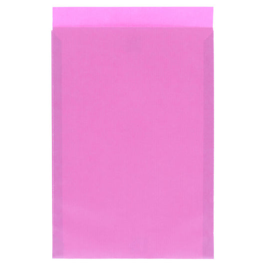 200 x Papieren Zakjes Roze 17x25cm