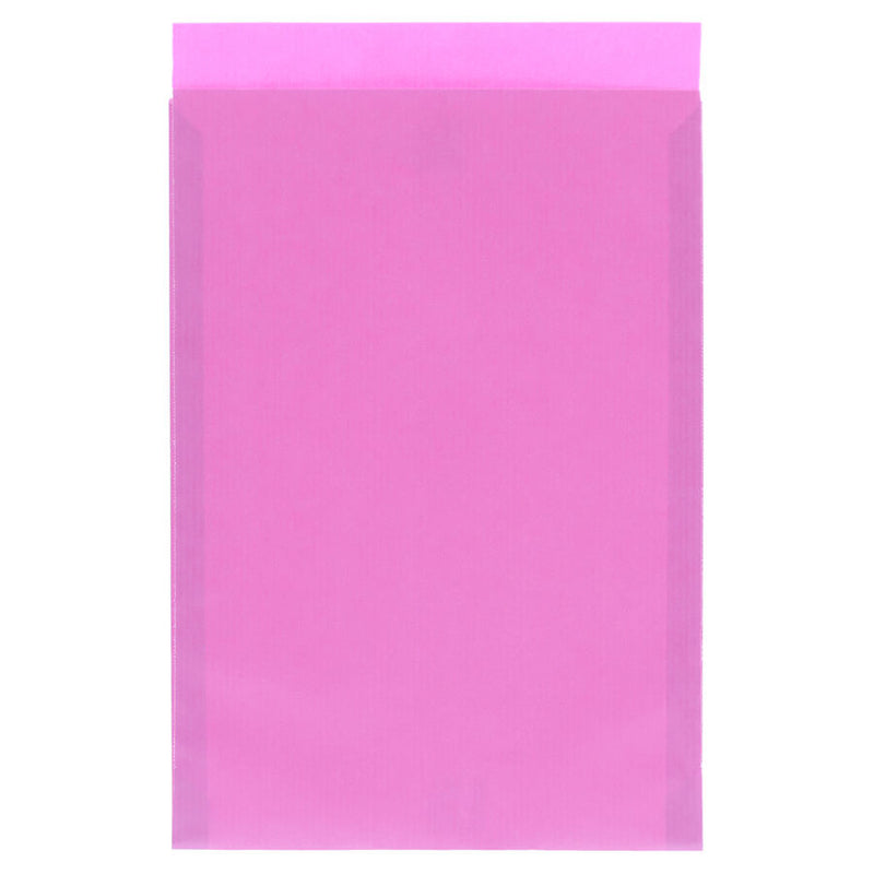 200 x Papieren Zakjes Roze 17x25cm