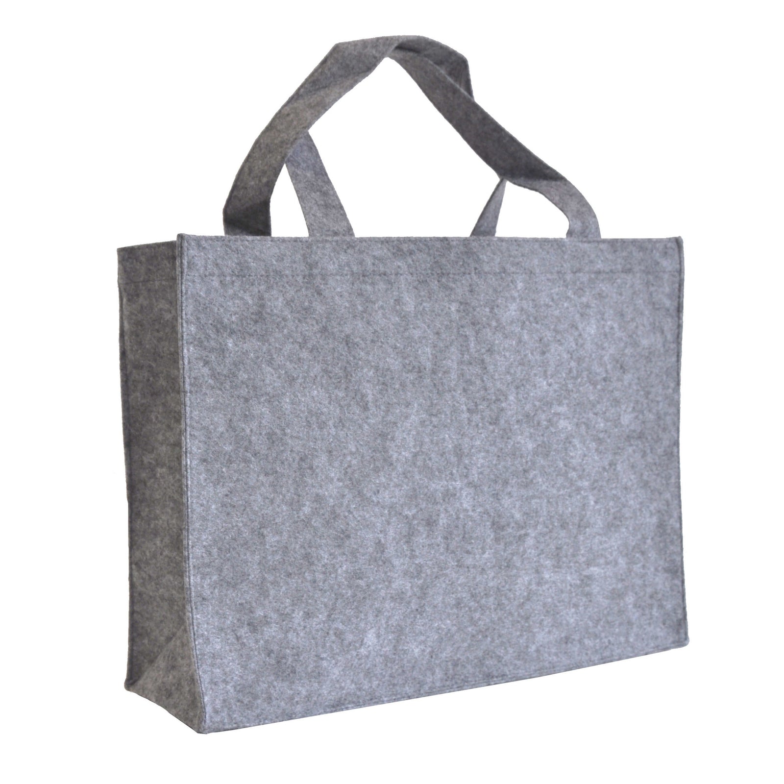 10x vilten tas Licht grijs A3