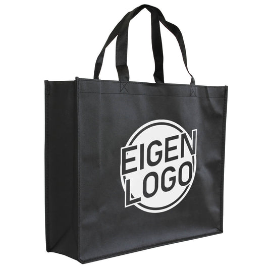Boodschappentas 42x12x35cm (M) - 1 kleur bedrukt
