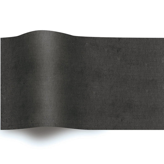 Zijdevloei 500x750mm zwart, 240 vel