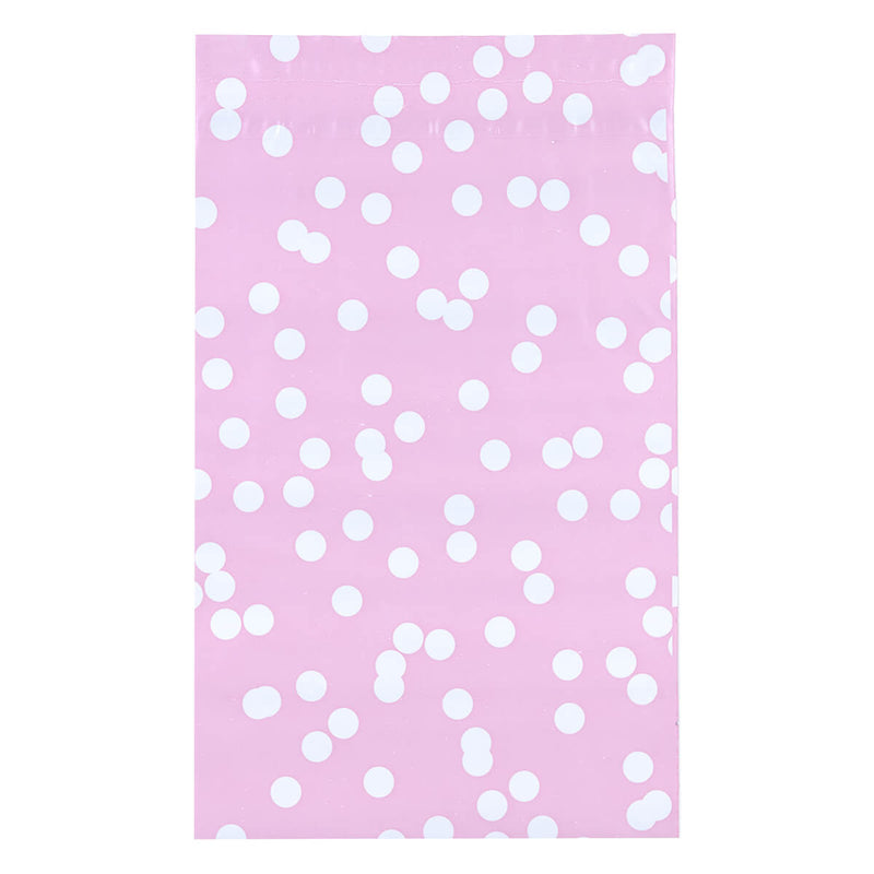 100x verzendzakken Dots Roze Small