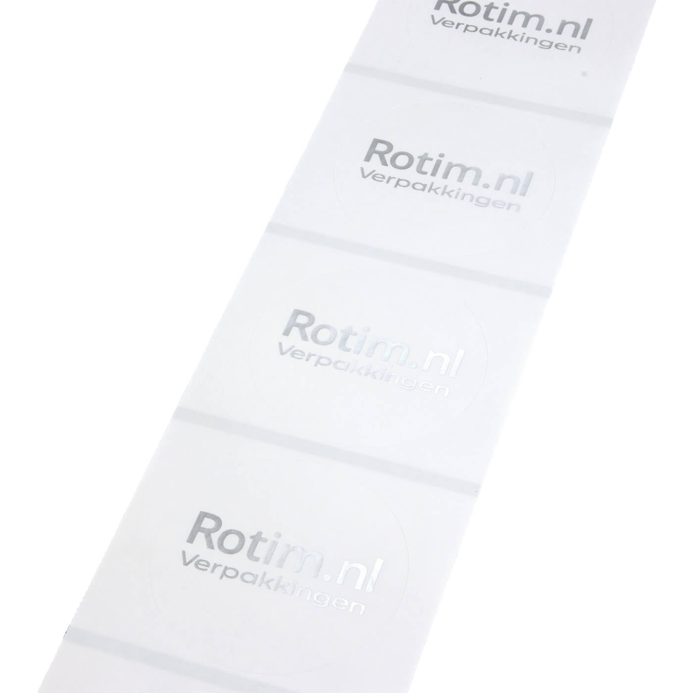 Stickers laten drukken - Rond - Metallic