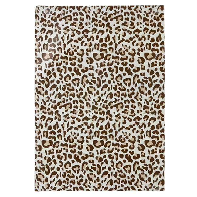 100x verzendzakken Leopard Medium