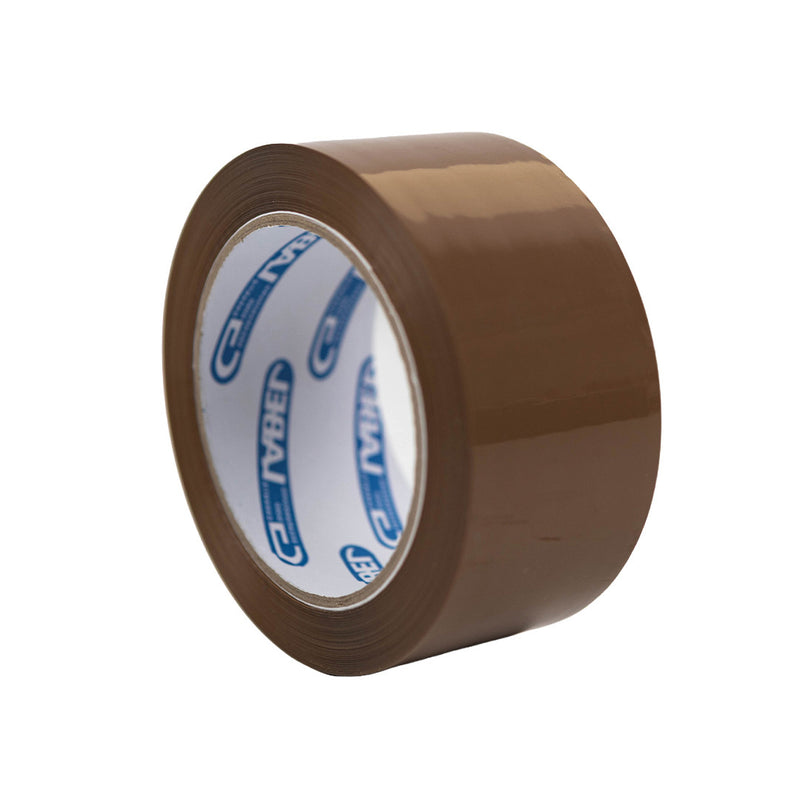 PP Acryl tape 48mmx66mtr Bruin