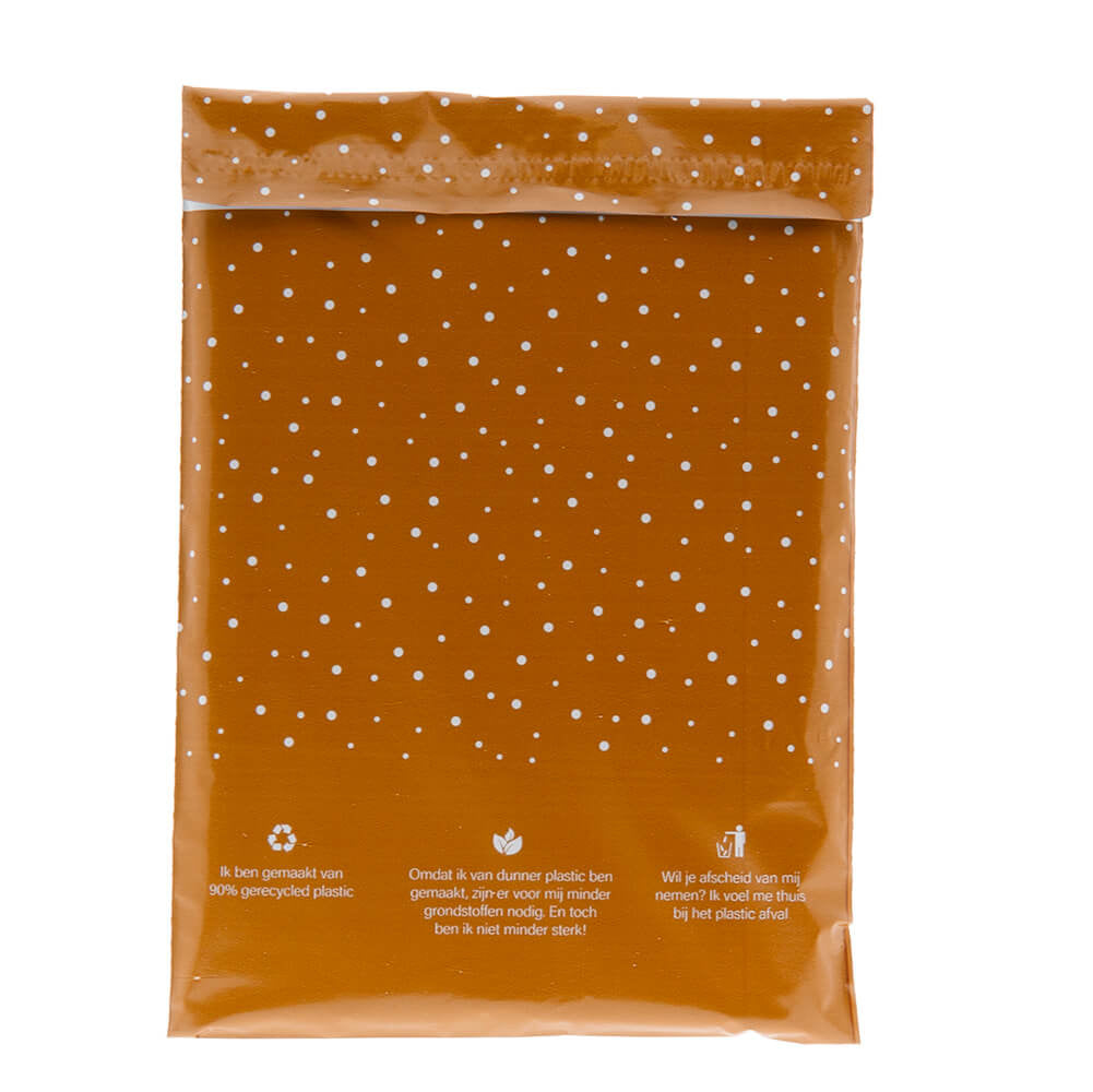 100x ECO verzendzakken 'Hey!' Small Staand