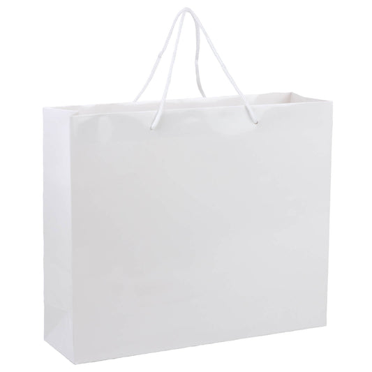 10x cadeautasjes Wit A3