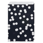 200x Papieren Zakjes Dots 17x25cm