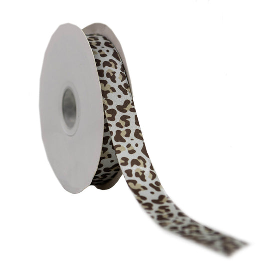 Lint satijn Leopard SMALL (20mm x25m)