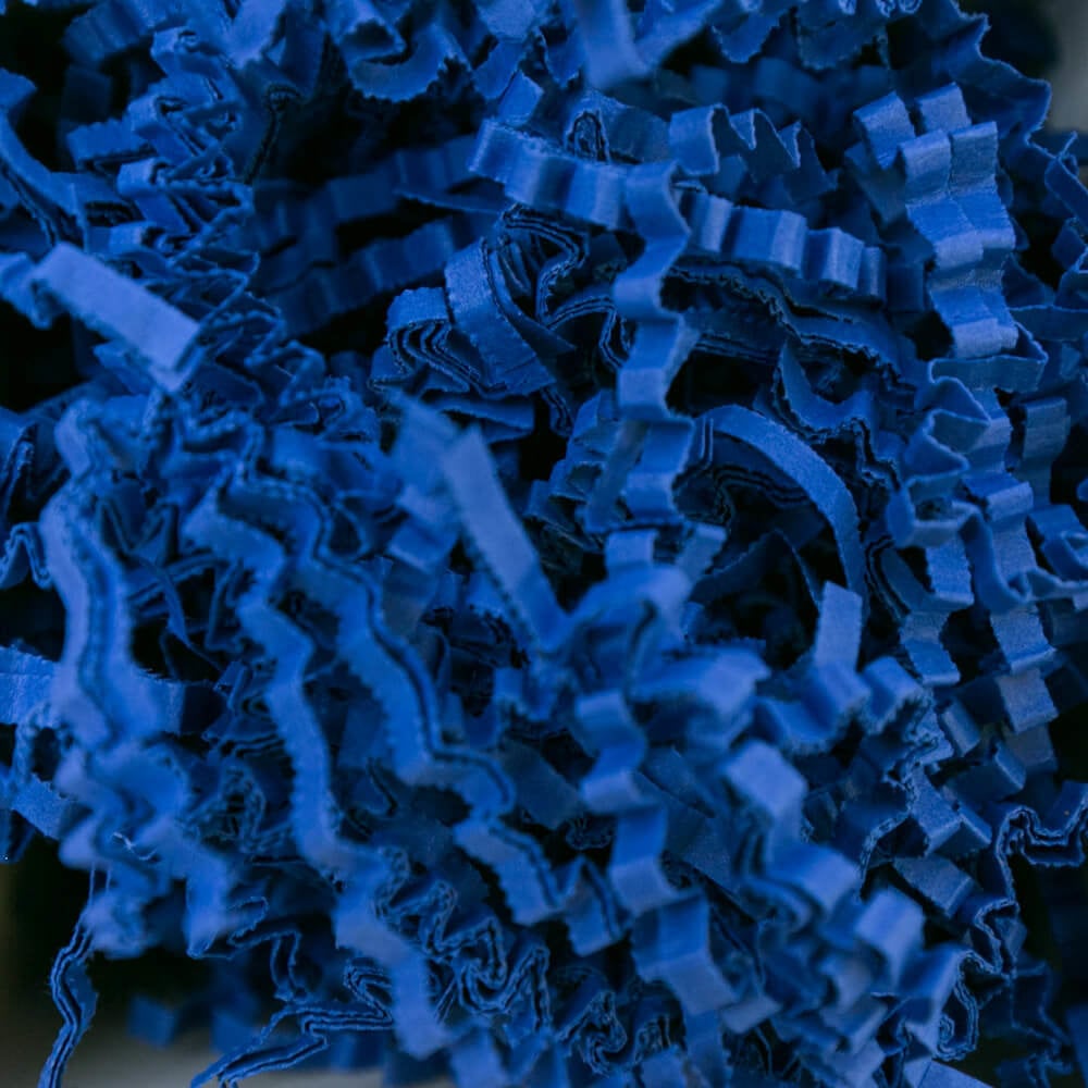 Opvulmateriaal zigzag Blauw 2kg
