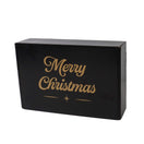 Kerstdozen Zwart 280x190x75mm